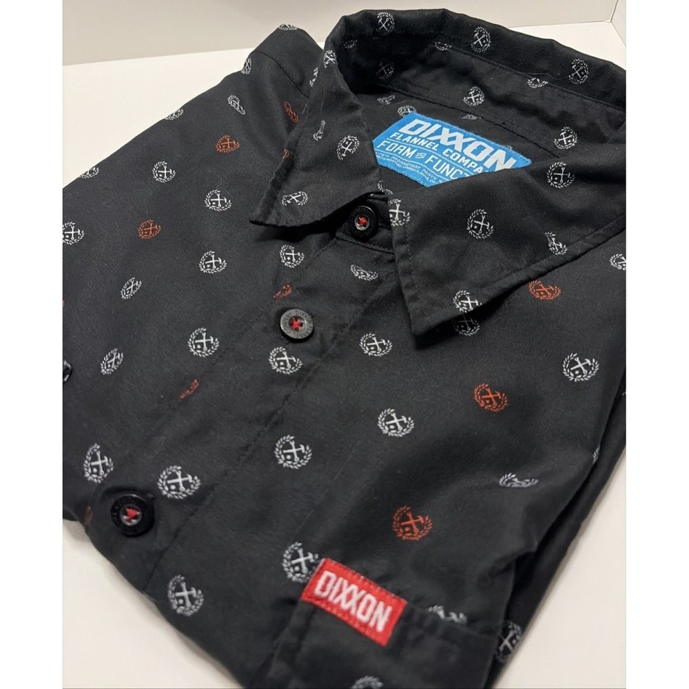 Dixxon Shirt Mens 2XL Short Sleeve Button Up